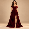 Rosewine Sweetheart Gown